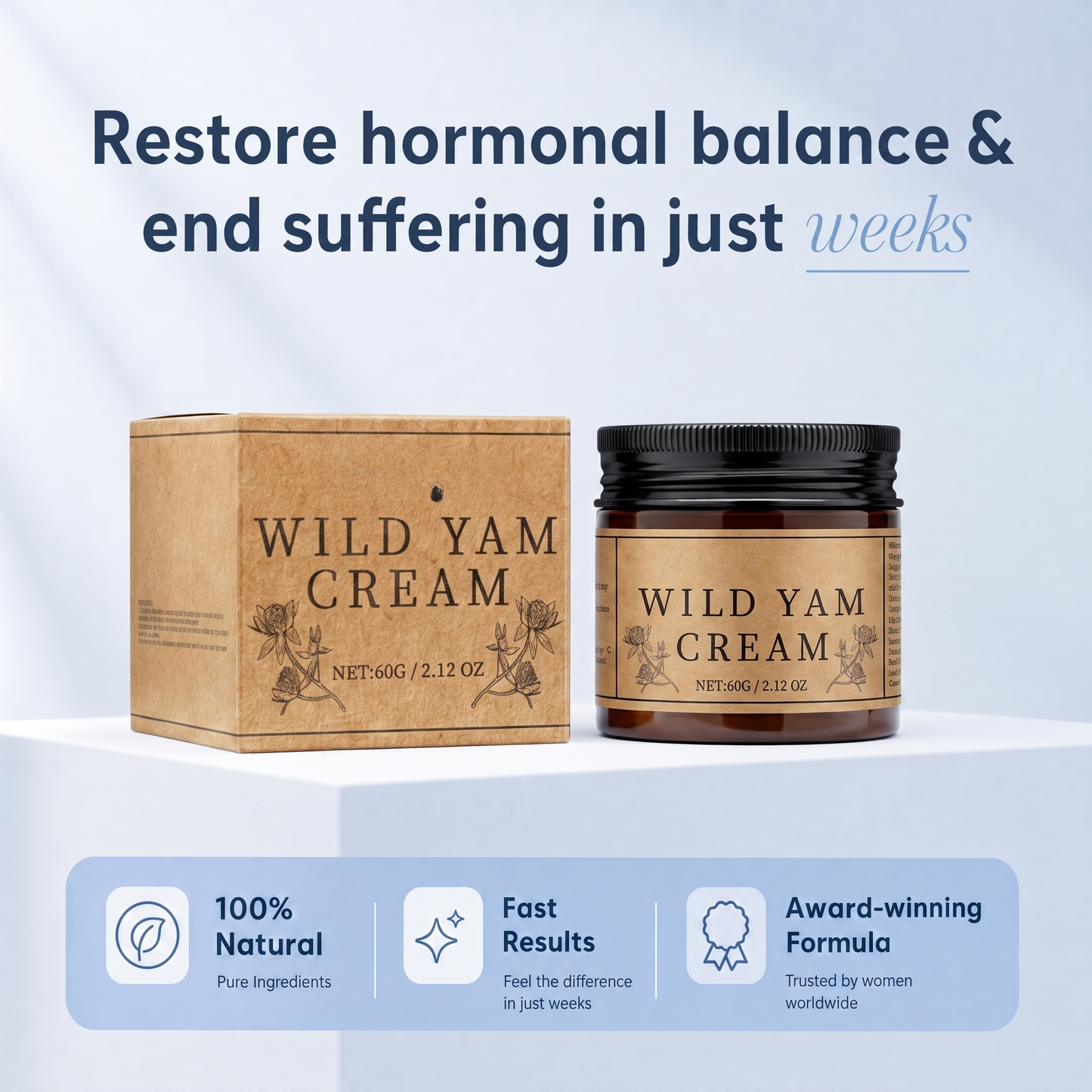 Organic Wild Yam Cream