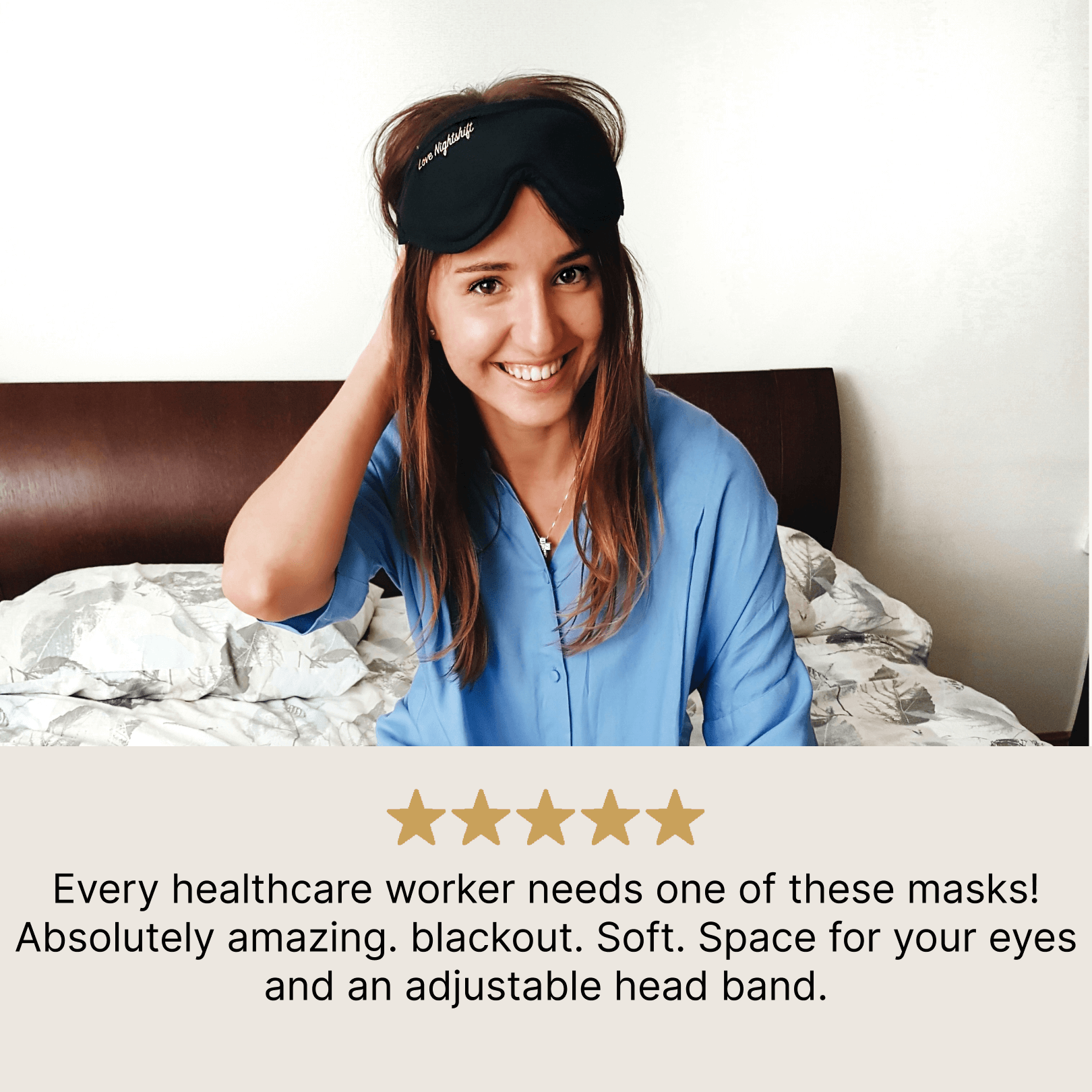 Premium Weighted Sleep Mask