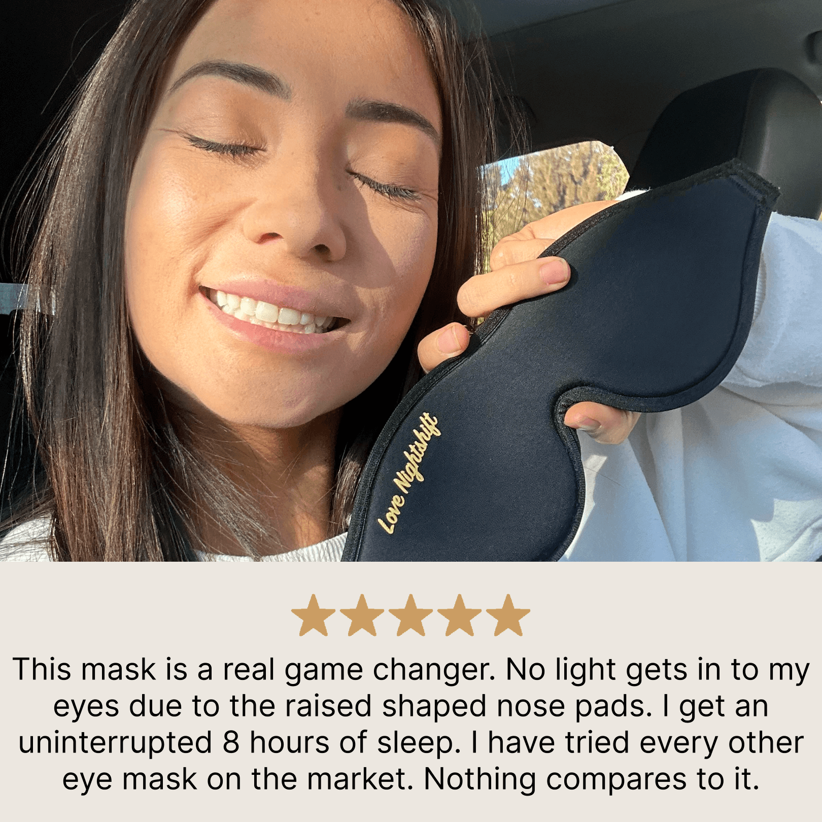 Premium Weighted Sleep Mask